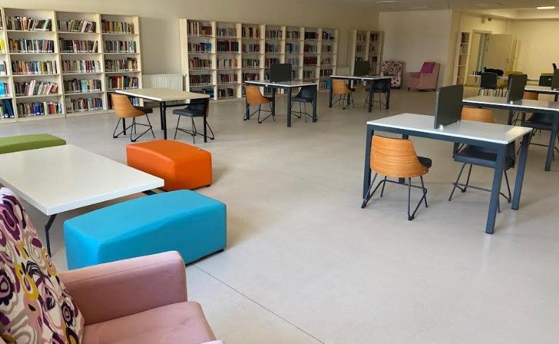 Kütüphaneye Estetik Dokunuş