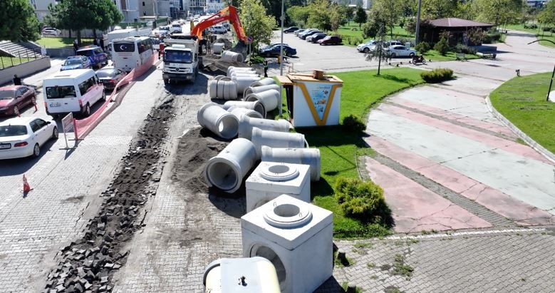 Çarşamba'da Altyapı Hamlesi