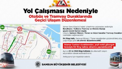 O Duraklar Kapatıldı... Hem Otobüs Hem Tramvay