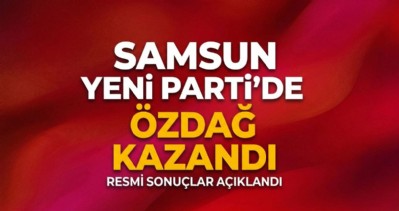 Yeni Parti'de Seçim 200 Oy Farkla Bitti